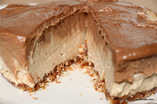 Double Layered Chocolate 'Cheesecake'