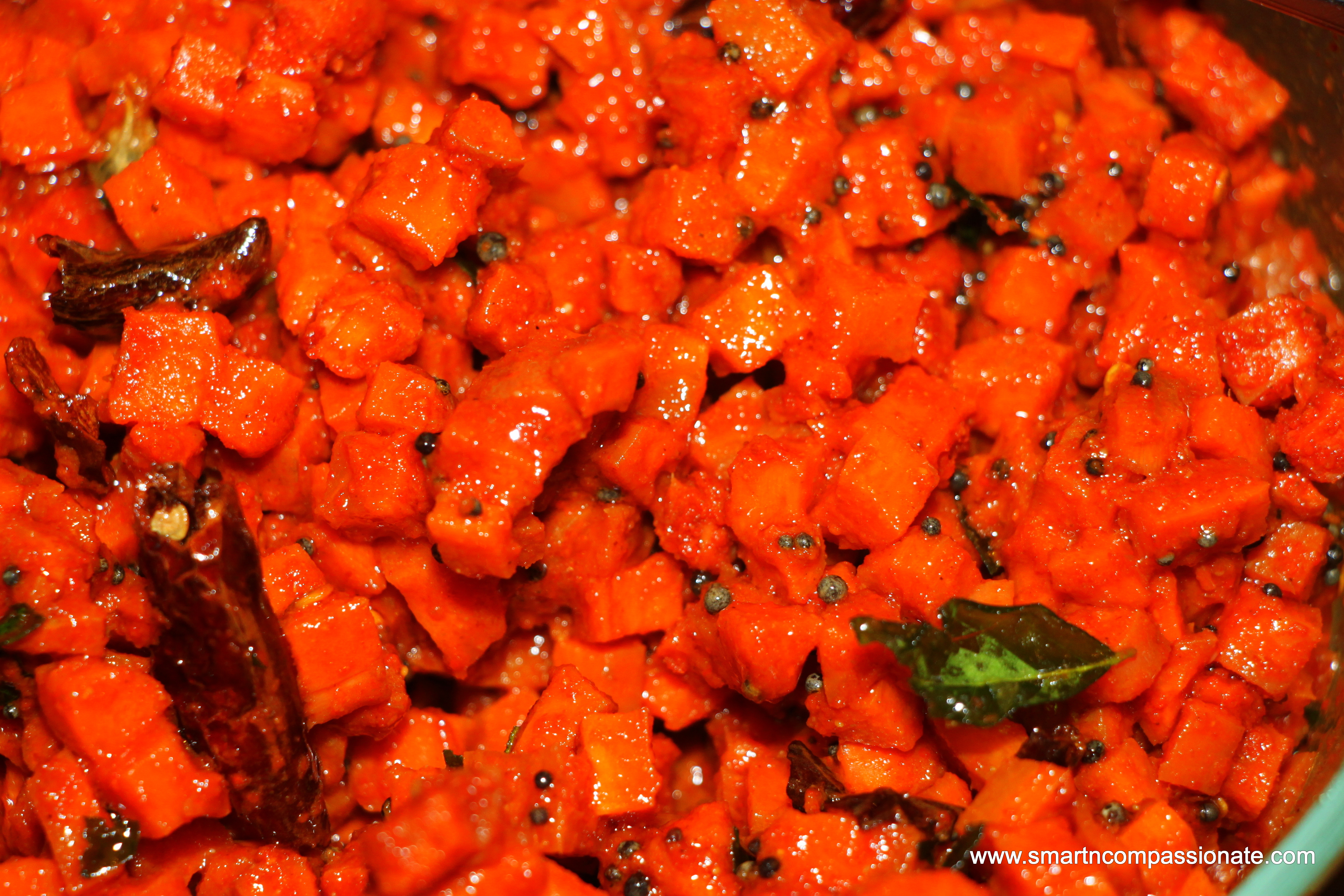 Carrot Pickles (Kaduku Carrot Achar)