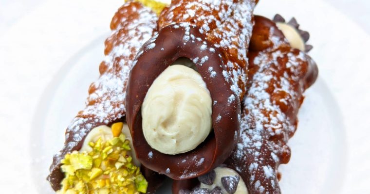 Vegan Sicilian Cannoli