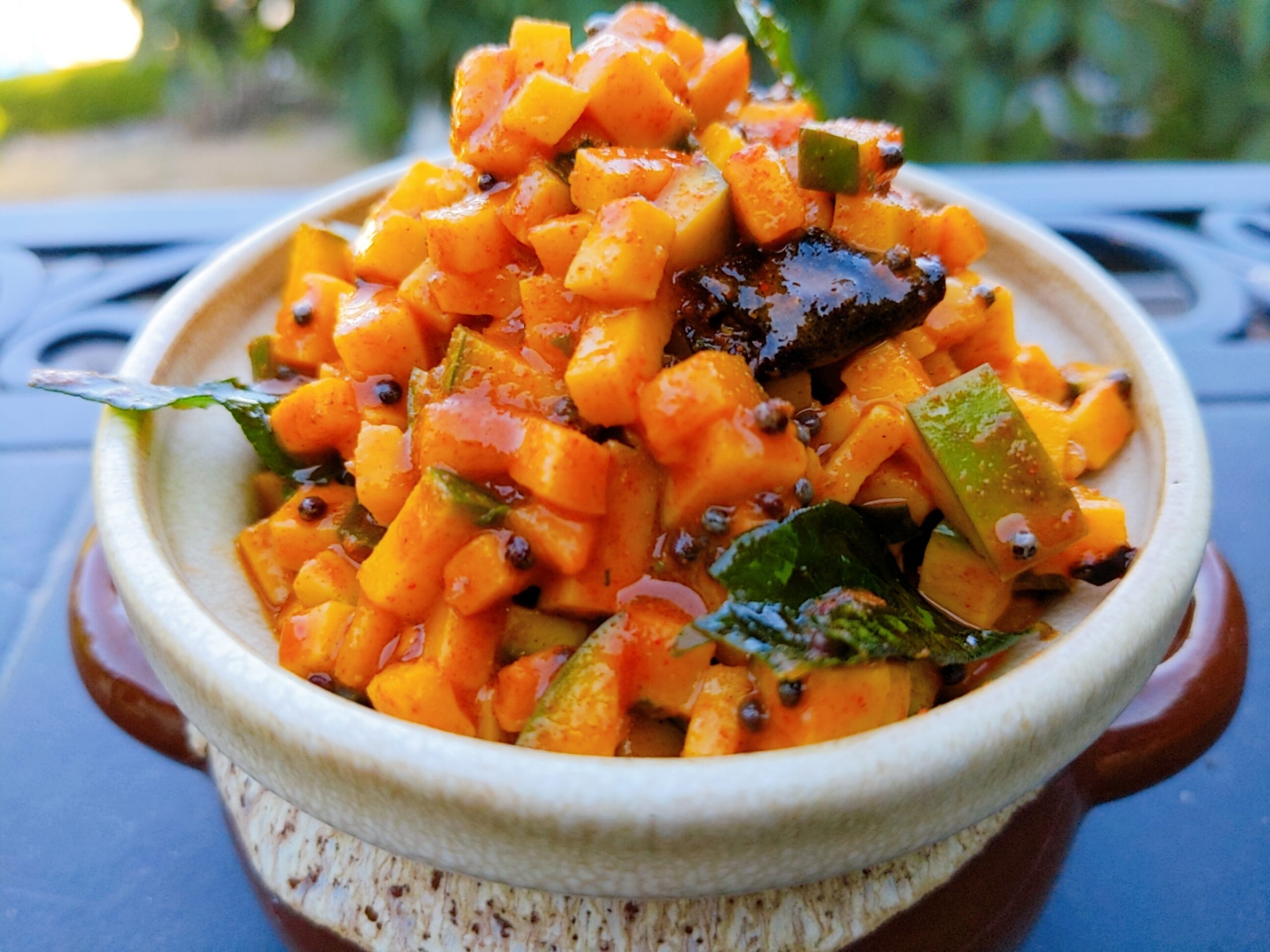 Kerala Style Mango Pickles | Kadumanga Achar