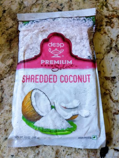 Frozen coconut